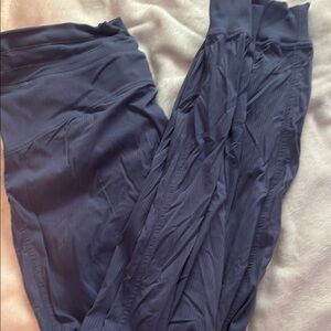 Lululemon Athletica Blue Track Pants Durable Full-Length Design